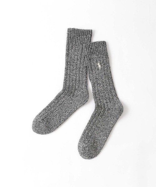 POLO RALPH LAUREN TWIST RIB クルーソックス 03207250（ソックス/靴下