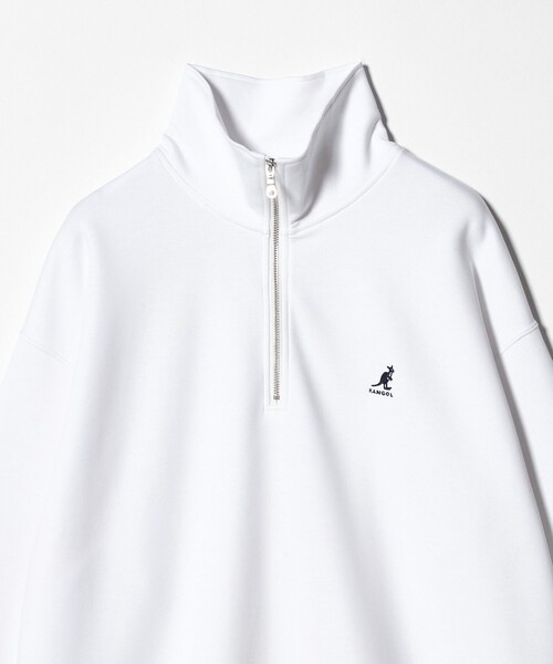 A DAY IN THE LIFE UNITED ARROWS（アデイインザライフユナイテッドアローズ）の「【別注】 ＜KANGOL＞ダンボール ハーフジップ スウェット＜A DAY IN THE LIFE＞（スウェット・メンズ・ネイビー/ホワイト・M/L）」の20枚目の写真