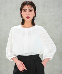 ANY SIS（エニィスィス）の「プリーツスリーブ ブラウス（シャツ/ブラウス）」