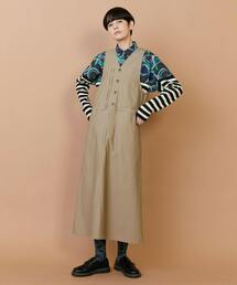 FRAPBOIS | バックサテン ジャンパースカート(ジャンパースカート)