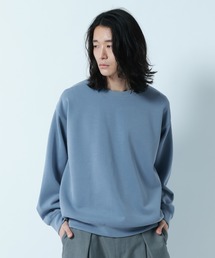 RAGEBLUE(���C�W�u���[)�́yLUXURY+EASY�zDRAPE CREW NECK SWEAT / ���O�C�[�W�[�h���[�v�N���[�l�b�N�X�E�F�b�g(�X�E�F�b�g)