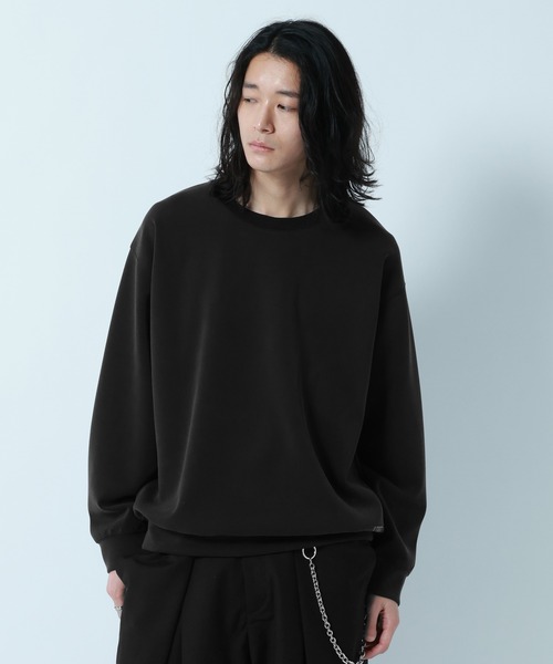 RAGEBLUE(レイジブルー)の「【LUXURY+EASY】DRAPE CREW NECK SWEAT / ラグイージードレープクルーネックスウェット(スウェット・メンズ・グリーン/ホワイト/ライトブルー/ブラック・LARGE/SMALL/MEDIUM)」の17枚目の写真