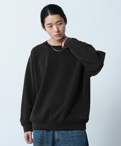 RAGEBLUE(レイジブルー)の「【LUXURY+EASY】DRAPE CREW NECK SWEAT / ラグイージードレープクルーネックスウェット(スウェット・メンズ・グリーン/ホワイト/ライトブルー/ブラック・LARGE/SMALL/MEDIUM)」の17枚目の写真