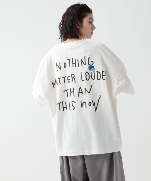 GEORGE'S(ジョージズ)の「ラクガキプリントTシャツ(Tシャツ/カットソー・メンズ・オフホワイト/ブラック・MEDIUM/LARGE)」の1枚目の写真