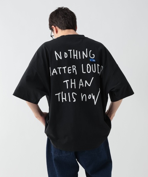 GEORGE'S(ジョージズ)の「ラクガキプリントTシャツ(Tシャツ/カットソー・メンズ・オフホワイト/ブラック・MEDIUM/LARGE)」の2枚目の写真