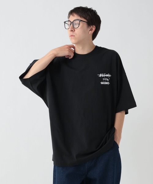 GEORGE'S(ジョージズ)の「ラクガキプリントTシャツ(Tシャツ/カットソー・メンズ・オフホワイト/ブラック・MEDIUM/LARGE)」の19枚目の写真