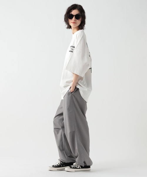 GEORGE'S(ジョージズ)の「ラクガキプリントTシャツ(Tシャツ/カットソー・メンズ・オフホワイト/ブラック・MEDIUM/LARGE)」の4枚目の写真