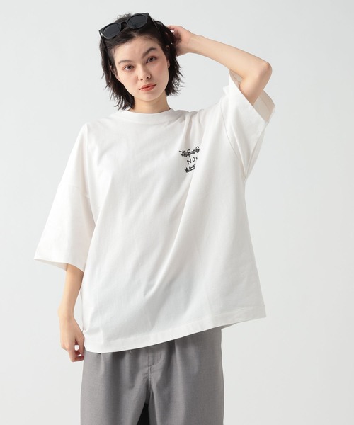 GEORGE'S(ジョージズ)の「ラクガキプリントTシャツ(Tシャツ/カットソー・メンズ・オフホワイト/ブラック・MEDIUM/LARGE)」の7枚目の写真