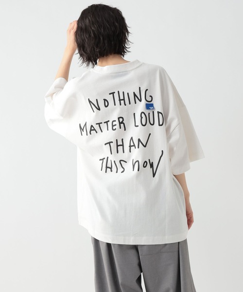 GEORGE'S(ジョージズ)の「ラクガキプリントTシャツ(Tシャツ/カットソー・メンズ・オフホワイト/ブラック・MEDIUM/LARGE)」の13枚目の写真
