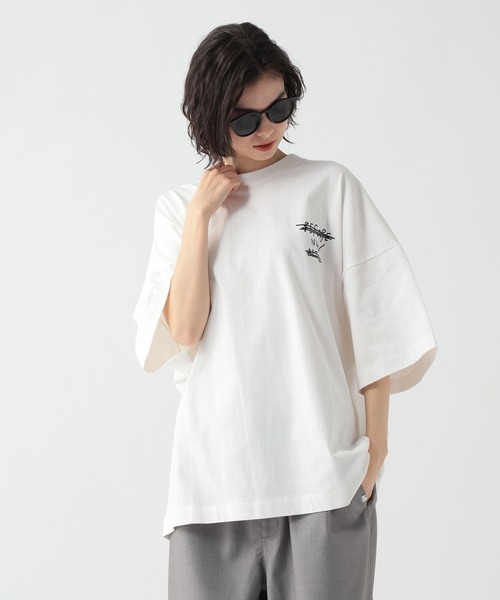 GEORGE'S(ジョージズ)の「ラクガキプリントTシャツ(Tシャツ/カットソー・メンズ・オフホワイト/ブラック・MEDIUM/LARGE)」の9枚目の写真