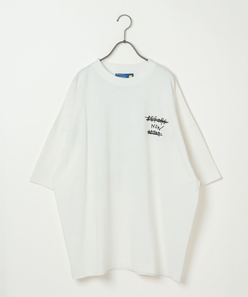 GEORGE'S(ジョージズ)の「ラクガキプリントTシャツ(Tシャツ/カットソー・メンズ・オフホワイト/ブラック・MEDIUM/LARGE)」の14枚目の写真