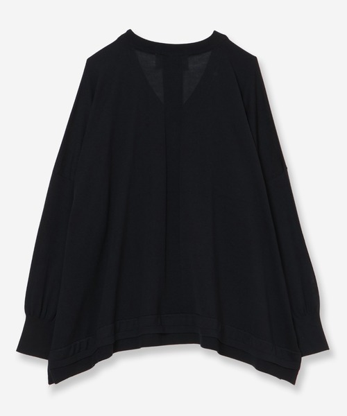 R-ISM(リズム)の「【抗菌・吸湿・速乾】ワイドニットプルオーバー(ニット/セーター・レディース・ピンク/ネイビー/オフホワイト・4)」の13枚目の写真