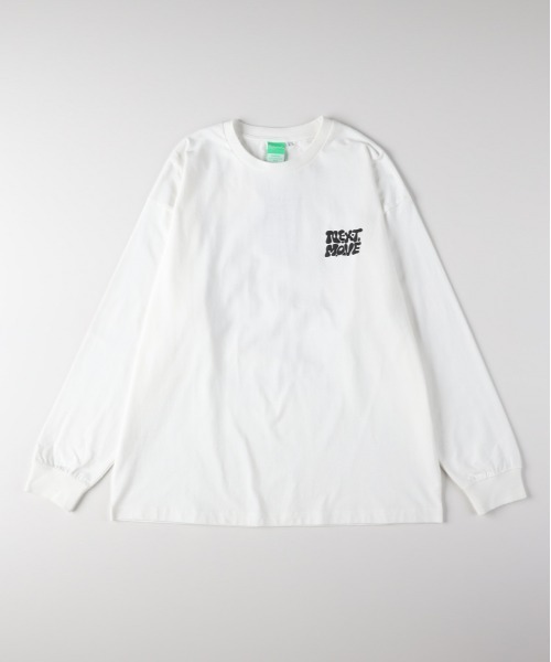 Right-on(ライトオン)の「Refurbish(リファービッシュ)発砲プリントロングスリーブT(Tシャツ/カットソー・メンズ・ブラック/ホワイト/グレー・S/M/L/XL)」の20枚目の写真