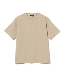 【ユニセックス】コーヒー 刺繍 ダンボール Tシャツ（吸水速乾・毛玉軽減）