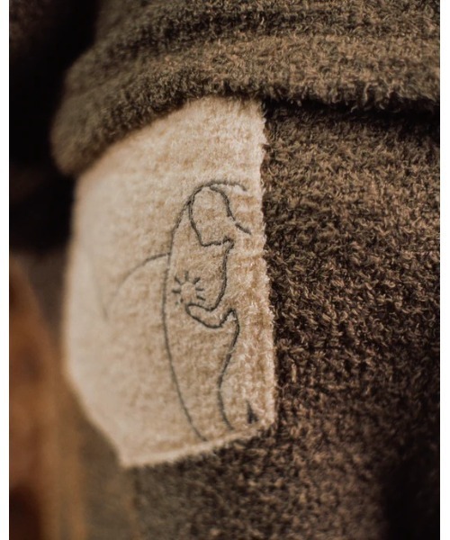 Etrarium(エトラリウム)の「Room Wear(Tシャツ/カットソー・レディース・ブラウン・FREE)」の2枚目の写真