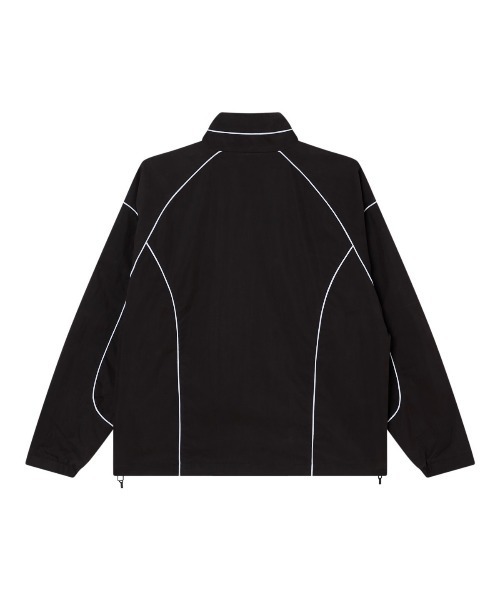 OBEY(オベイ)の「OBEY PRACTICE WINDBREAKER(オベイ プラクティス ウィンドブレーカー)(ナイロンジャケット・メンズ・ブラック/グレー系・MEDIUM/LARGE/X-LARGE)」の1枚目の写真