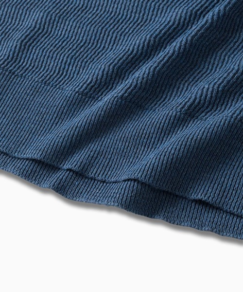 VELNUS(ベルナス)の「【VELNUS】Melange-Like Compact Skipper Short-Sleeve Knit Polo Shirt/メランジライクコンパクトスキッパー半袖ニットポロシャツ(ポロシャツ・メンズ・チャコールグレー/ブルー・S/L/M)」の21枚目の写真
