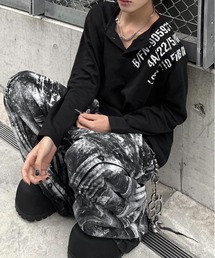 XU（エックスユー）の「【Never mind the XU】waffle henley long sleeve / 【ネバーマインド ザ エックスユー】ワッフルヘンリー長袖Tシャツ（Tシャツ/カットソー）」