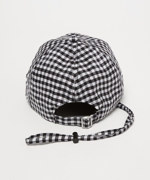 CITEN（シテン）の「＜CITEN＞ギンガムチェックドロストキャップ（キャップ・レディース・ブラック/ケリーグリーン・FREE）」の19枚目の写真