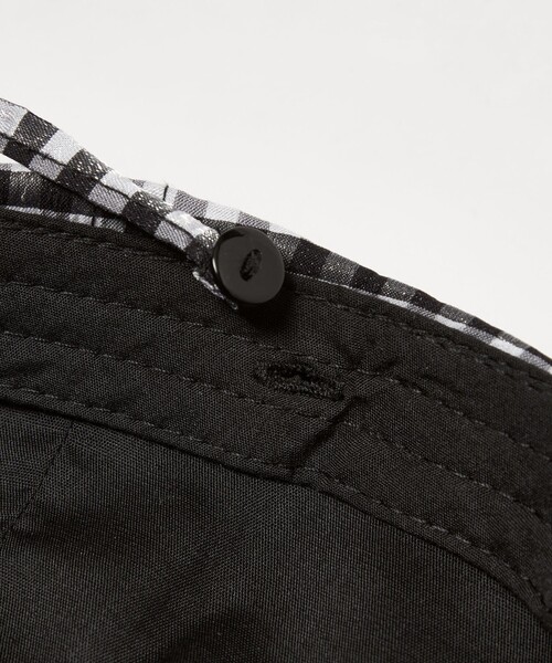 CITEN（シテン）の「＜CITEN＞ギンガムチェックドロストキャップ（キャップ・レディース・ブラック/ケリーグリーン・FREE）」の13枚目の写真