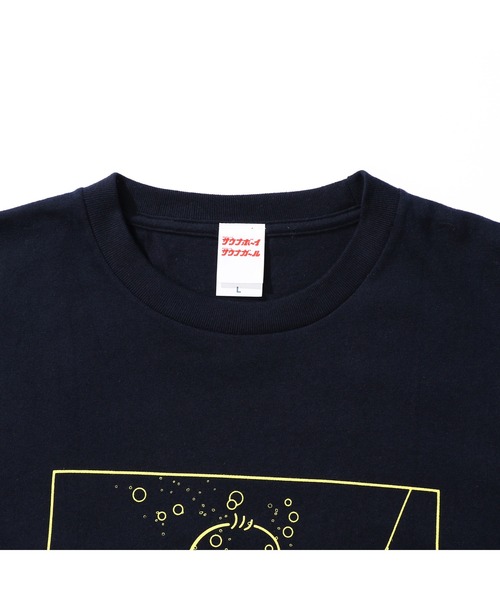 サウナボーイ(サウナボーイ)の「サウニルバーナ半袖Tシャツ(Tシャツ/カットソー・メンズ・ネイビー/ホワイト・X-LARGE/LARGE/MEDIUM)」の9枚目の写真