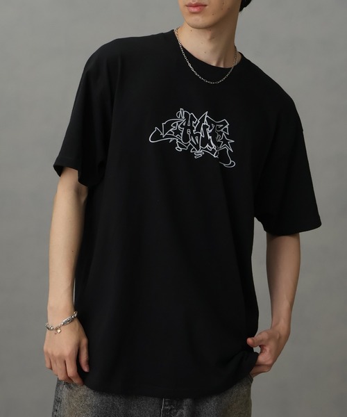 HUF(ハフ)の「【HUF/ハフ】アソート アートワークデザイン ショートスリーブTシャツ(Tシャツ/カットソー・メンズ・ナチュラル/ブラック系その他3/ブラック系その他2/ホワイト/ブラック系その他/グリーン系その他・XL/L/M)」の3枚目の写真