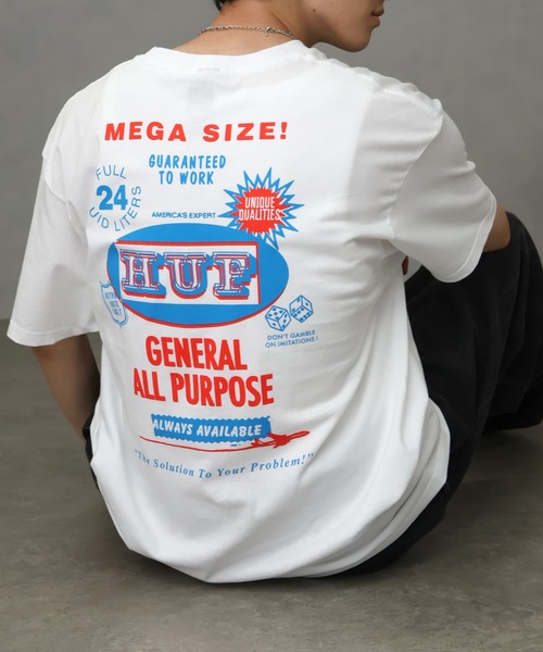 HUF(ハフ)の「【HUF/ハフ】アソート アートワークデザイン ショートスリーブTシャツ(Tシャツ/カットソー・メンズ・ナチュラル/ブラック系その他3/ブラック系その他2/ホワイト/ブラック系その他/グリーン系その他・XL/L/M)」の7枚目の写真