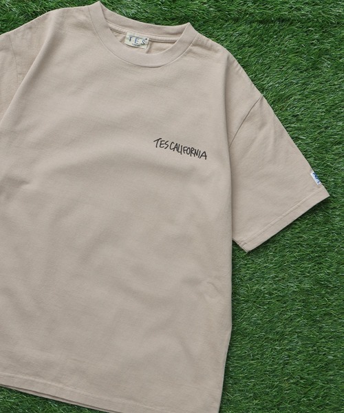 The Endless Summer(エンドレスサマー)の「TES SKULL RIDER TEE / Tシャツ(Tシャツ/カットソー・メンズ・ベージュ/ホワイト/グレー・SMALL/MEDIUM/LARGE/X-LARGE/XX-LARGE)」の6枚目の写真