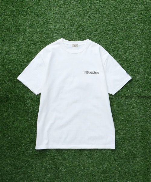 The Endless Summer(エンドレスサマー)の「TES SKULL RIDER TEE / Tシャツ(Tシャツ/カットソー・メンズ・ベージュ/ホワイト/グレー・SMALL/MEDIUM/LARGE/X-LARGE/XX-LARGE)」の12枚目の写真