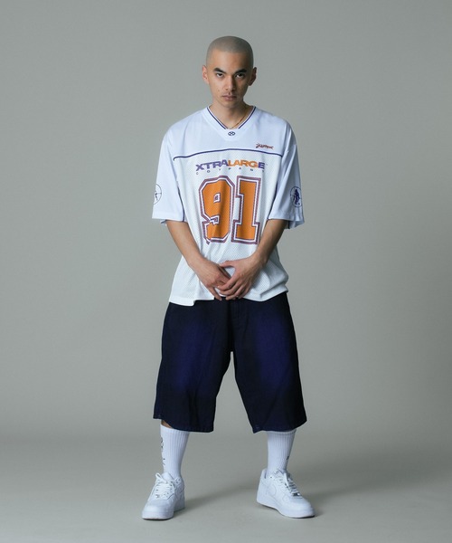 XLARGE（エクストララージ）の「SPRAYDYE SHORT PANTS（その他パンツ・メンズ・パープル/ブラック/グリーン/インディゴブルー・36inch/34inch/30inch/32inch）」の5枚目の写真