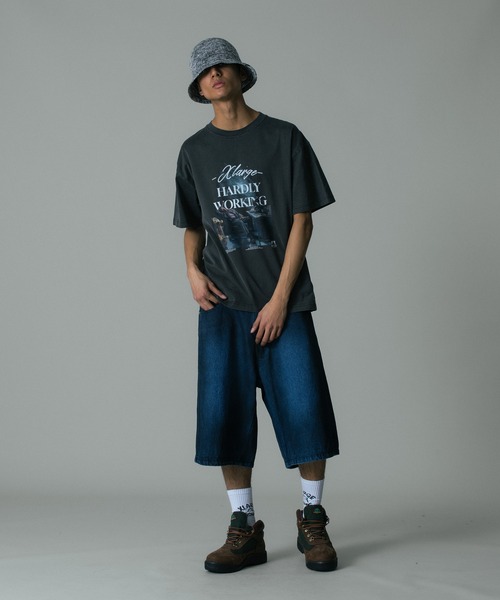 XLARGE（エクストララージ）の「SPRAYDYE SHORT PANTS（その他パンツ・メンズ・パープル/ブラック/グリーン/インディゴブルー・36inch/34inch/30inch/32inch）」の7枚目の写真