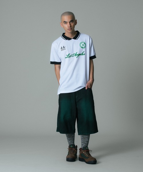XLARGE（エクストララージ）の「SPRAYDYE SHORT PANTS（その他パンツ・メンズ・パープル/ブラック/グリーン/インディゴブルー・36inch/34inch/30inch/32inch）」の9枚目の写真