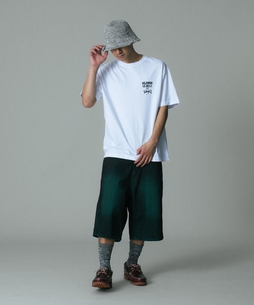 XLARGE（エクストララージ）の「SPRAYDYE SHORT PANTS（その他パンツ・メンズ・パープル/ブラック/グリーン/インディゴブルー・36inch/34inch/30inch/32inch）」の11枚目の写真