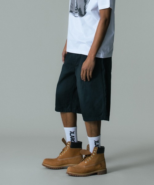 XLARGE（エクストララージ）の「SPRAYDYE SHORT PANTS（その他パンツ・メンズ・パープル/ブラック/グリーン/インディゴブルー・36inch/34inch/30inch/32inch）」の12枚目の写真