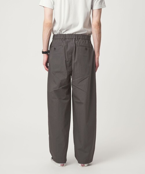 green label relaxing（グリーンレーベルリラクシング）の「コットン ナイロン バレル ワイド イージーパンツ W4（その他パンツ・メンズ・ブラウン系/ブラック/ダークグレー・S/M/XL/L）」の14枚目の写真