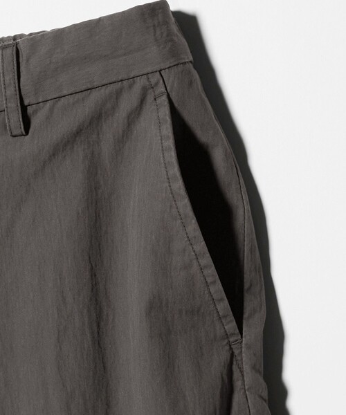 green label relaxing（グリーンレーベルリラクシング）の「コットン ナイロン バレル ワイド イージーパンツ W4（その他パンツ・メンズ・ブラウン系/ブラック/ダークグレー・S/M/XL/L）」の18枚目の写真