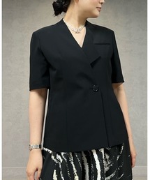 ADORE（アドーア）の「◆ドライツイルジャケット（ノーカラージャケット）」