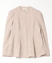 troisiemeCHACO（トロワズィエムチャコ）の「troisieme chaco/別注 PUFFY JACQUARD ジャケット（テーラードジャケット）」