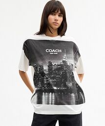 エッセンシャル シグネチャー Tシャツ(Tシャツ/カットソー)|COACH エッセンシャル シグネチャー Tシャツ(Tシャツ/カットソー)|COACH