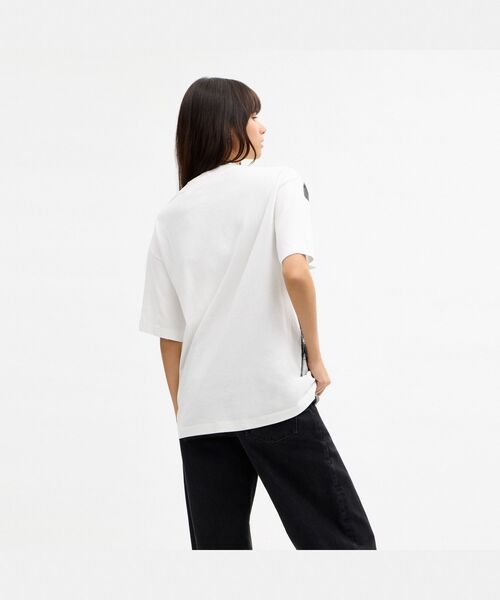 COACH(コーチ)の「ポストカード リラックスド Tシャツ(Tシャツ/カットソー・レディース・グレー系その他・SMALL/MEDIUM)」の3枚目の写真