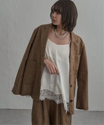 notch.（ノッチ）の「レースサテンキャミソール（キャミソール）」