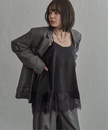 notch.（ノッチ）の「レースサテンキャミソール（キャミソール）」