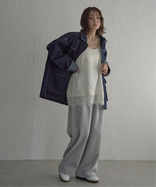 notch.（ノッチ）の「レースサテンキャミソール（キャミソール・レディース・ブラック/ブラウン/オフホワイト・M）」の22枚目の写真