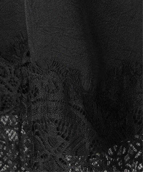 notch.（ノッチ）の「レースサテンキャミソール（キャミソール・レディース・ブラック/ブラウン/オフホワイト・M）」の8枚目の写真