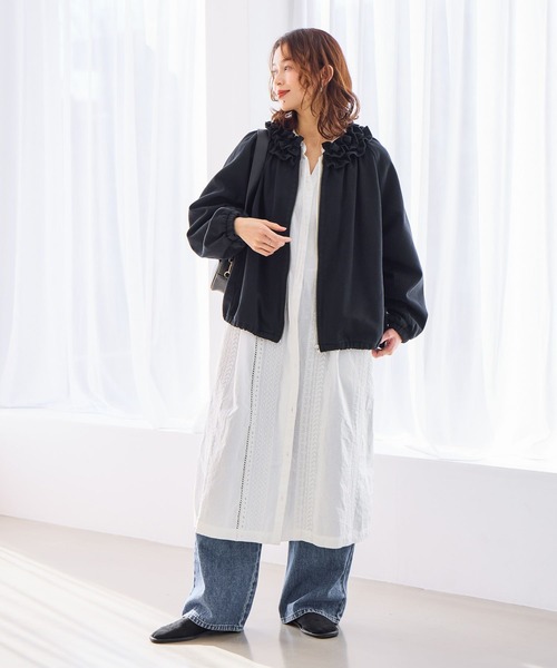 studio CLIP（スタディオクリップ）の「【撥水/抗菌防臭/クッションインソール】スエードパンプス（パンプス・レディース・ブラック/ブラウン/ホワイト/ベージュ・MEDIUM/LARGE）」の7枚目の写真