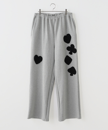 JOINT WORKS（ジョイントワークス）の「DISCOVERED / ディスカバード PLAYCARD CROCHET MOTIF SWEAT（スウェットパンツ）」