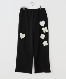 DISCOVERED / ディスカバード PLAYCARD CROCHET MOTIF SWEAT