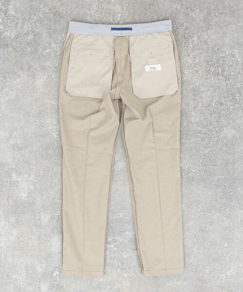 NOLLEY’S（ノーリーズ）の「《ビジカジ対応》綿麻COOLMAX スリムフィットパンツ 26SS（チノパンツ・メンズ・ネイビー/ライトブルー/アイボリー/グレー・XXL/XL/L/M/S）」の7枚目の写真