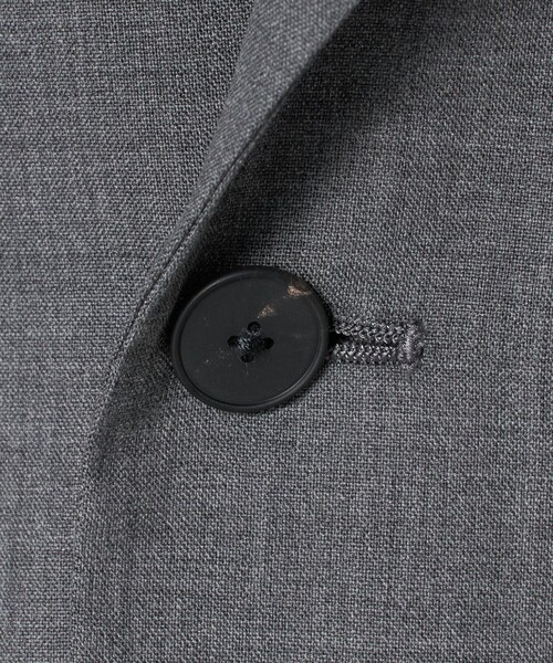 LOEFF（ロエフ）の「＜LOEFF＞トロピカルウール ボックス ジャケット（テーラードジャケット・レディース・グレー系/ネイビー・1/0）」の13枚目の写真