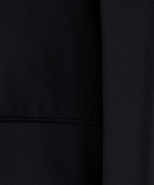 LOEFF（ロエフ）の「＜LOEFF＞トロピカルウール ボックス ジャケット（テーラードジャケット・レディース・グレー系/ネイビー・1/0）」の4枚目の写真